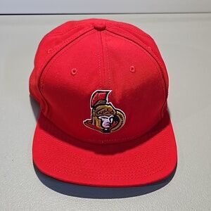 NHL Ottawa Senators red adjustable snap hat